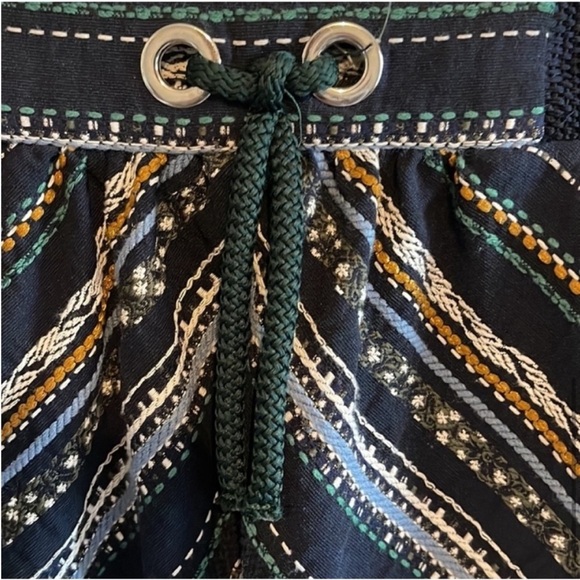 Zara Tie Front Abstract Pattern Skirt NEW - Picture 5 of 8